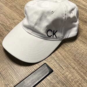 Calvin Klein Baseball White Cap